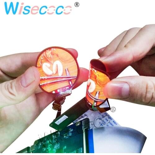 1.39 Inch 400*400 Flexible Oled Display Round Circle Amoled Screen to Mipi Driver Board Soft Bendable for Watch