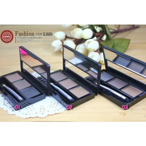 1pc TUTU Eyebrow Powder With brush Women Makeup Waterproof tools