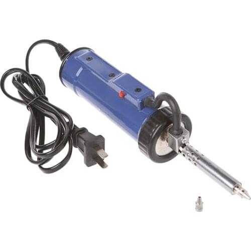 30W 220V 50Hz Electric Vacuum Solder Sucker Desoldering Pump Iron Gun Hand Tool
