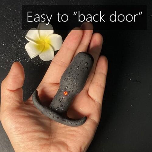 Novice Anal Plug Stimulator Vibrator Sex Toys for Men Goods Toys for Adults Prostate Massager Gay Male Masturbators Butt Plug