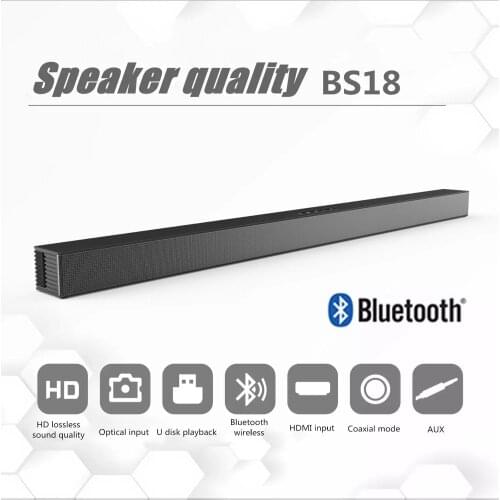 Wall Speaker 40W Soundbar Home Theater Speaker For Computer TV Wireless Bluetooth Column Subwoofer Soundbar Music Center Box