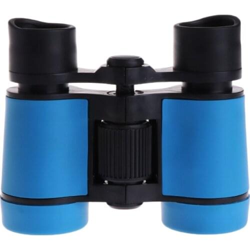 OOTDTY 4x30 Plastic Children Binoculars Telescope For Kids Outdoor Games Toys Compact