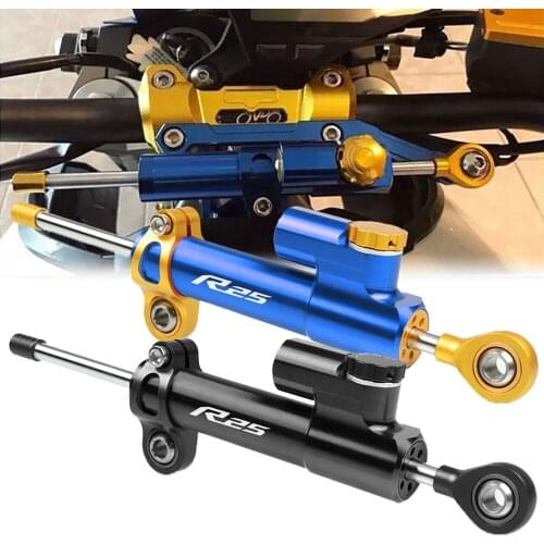 FOR YAMAHA YZFR25 YZFR 25 2015 2016 2017 2018 2019 2020 CNC Adjustable Motorcycles Steering Stabilize Damper Bracket Mount Kit