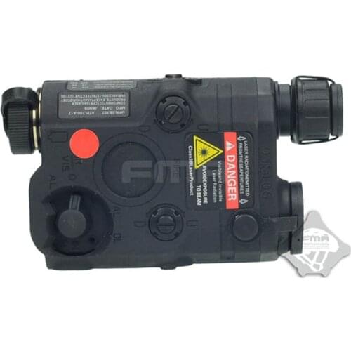 FMA AN-PEQ-15 Upgrade Version LED White Light & Red Laser with IR Lenses for Helmet Camping Outdoor Hunting TB0070/TB0066/TB0067