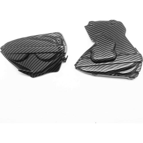 Carbon Fiber Pattern Engine Cover Side Fairing Panels Set for Ducati Panigale 899 959 V2