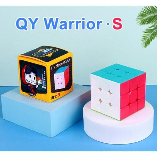 XMD QIYI Warrior S 3x3x3 Stickerless Magic Cubes Puzzle 3X3 Cube Professional Speed Educational Block Cube Toy For kids