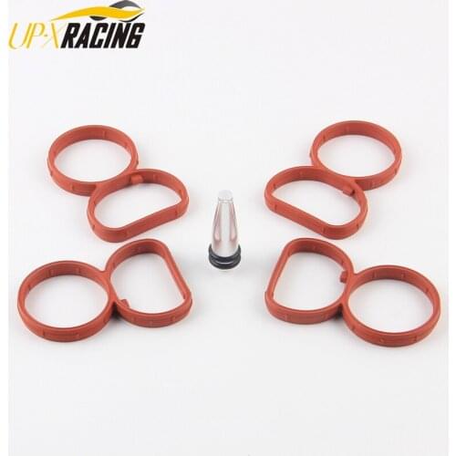Swirl flap plug with Victor Reinz gaskets for BMW 2.0 N47 bop11