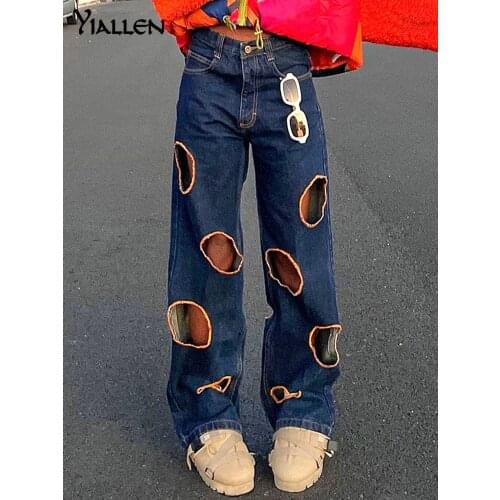 Широкие джинсы Yiallen China At AliExpress