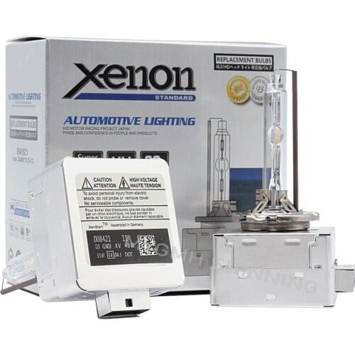 2 PCS 4300K 6000K 8000K D1S D2S D3S D4S HIgh brightness With whole metal base Car Headlights Xenon HID Bulb Lamp For All car