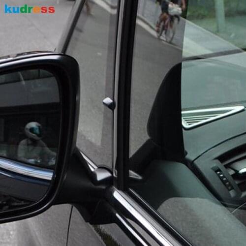 For Toyota Alphard Vellfire 2016 2017 2018 2019 ABS Front Car Outlet Air Condition Decoration Circle Cover Inner Accessories