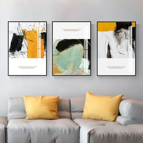 Abstract Luxury Posters and Prints on Canvas Painting Wall Art Pictures for Living Room Modern Nordic Cuadros Home Decor