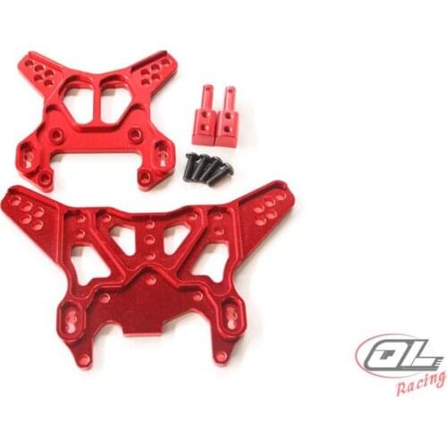 Aluminum Front Shock Tower and Rear Shock Tower for Losi 5ive-T, Rovan LT, King Motor X2