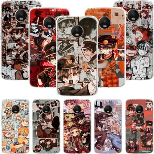 Anime Toilet Bound Hanako kun Phone Case For Motorola Moto G9 G8 G7 G6 G5 E6 E5 E4 Plus Play Power One Action Macro Coque Cover