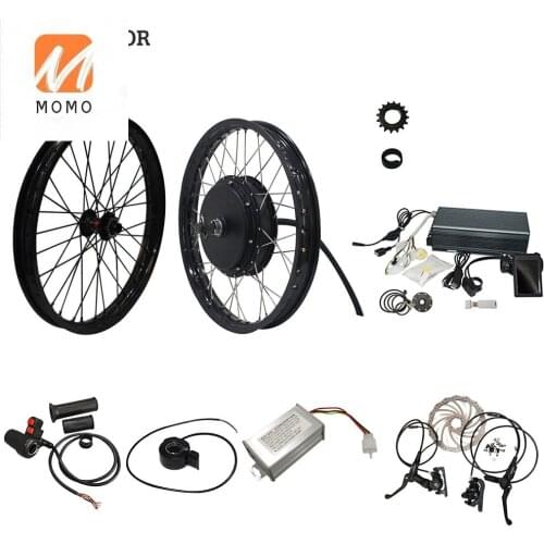 Motor 205 50H V3 high power Electric bicycle kit spoke hub Motor 3000W Powerful Hub Motor Kit with TFT H6 display