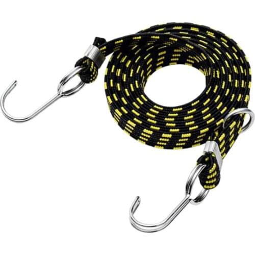 Bicycle Motorcycle Bungee Elastic Cord Luggage Strap for Camping Hiking or Home use