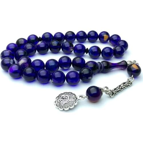 Islamic Tasbih Muslim Rosary Beads 33 Prayer Rosary For Men Bracelet For Men Accessory amber oltu amber stone Handmade Turkey