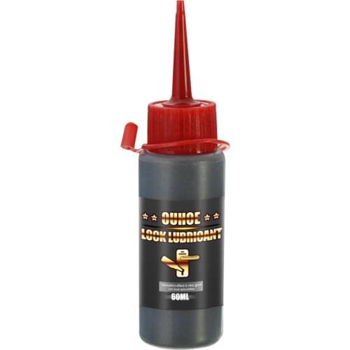 60ml Lock Lubricant Non-toxic Lubricanting Graphite Powder Lubricant for Lock Cylinder Padlock Latch Bolt Locksmith Supplies