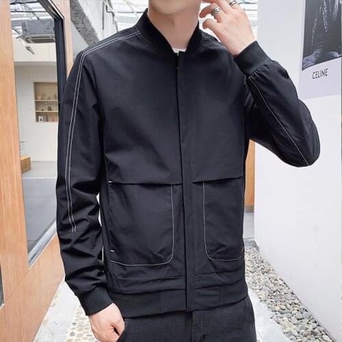 MenS Coat, New Spring Jacket, Boys' Autumn Casual, Korean Fashion, Young Students' Loose Windproof And Handsome Clothes