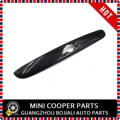 Brand New Carbon Fiber Material UV Protected Tail Gate Boot Handle Cover For Mini Cooper F56 F55 F57 (1 Pcs/Set)