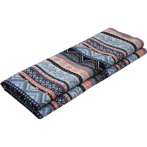 Wide 58inch Bohemian Jacquard Damask Chenille Upholstery Sofa Cushion Cover Fabric National Style Clothing Trim DIY Material