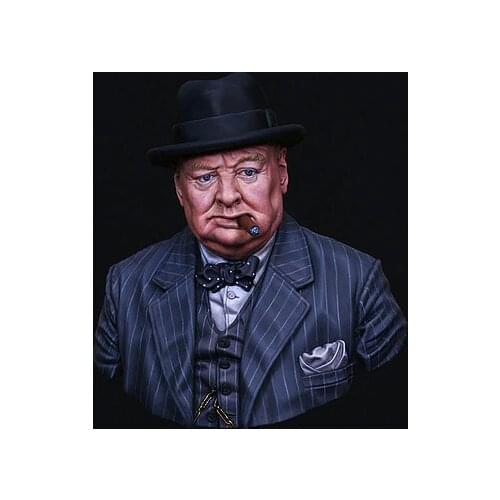 [tuskmodel] 1:10 scale resin model kit leader Winston Churchill