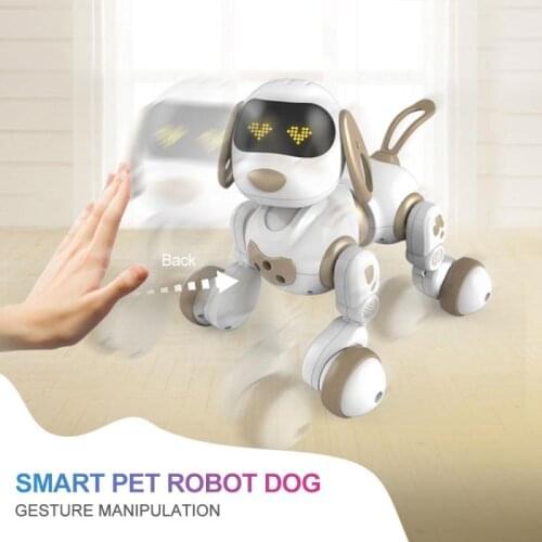 Smart Interaction Robot Dog Voice Control Kids Toy Intelligent Talking Dancing Robot Dog Toy Electronic Pet Kids Birthday Gift