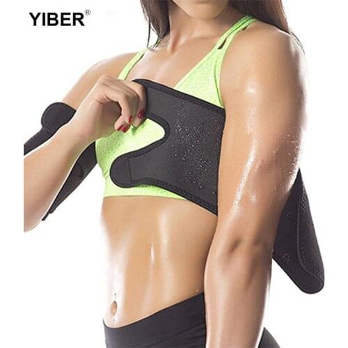 Women Neoprene Slimming Sauna Belt Wraps Arm Body Shaper Sweat Calories off Warmer Slender Weight Loss Anti cellulite Belt