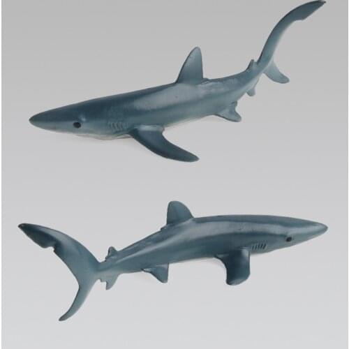 15CM 1PC Sealife Blue Shark Big Size Models Toys Gifts Collections for Kids Children Decorations