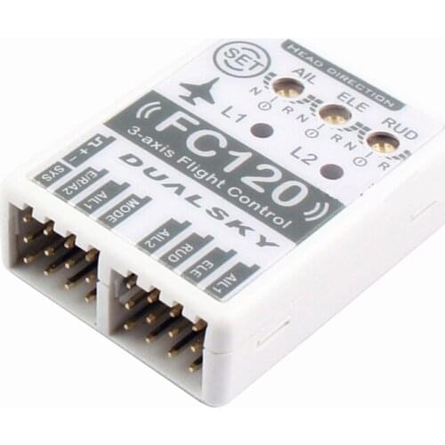 Dualsky FC120 3-axis Flight Control Unit System Three-axis Gyro for FPV Quadcopter Fixed-Wing