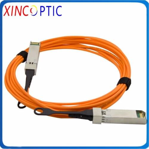 Free Shipping 40G QSFP+ OM2 AOC Cable,40Gbps 15M 20M 25M 30M 40M 50M OM3 Multi Mode Fiber AOC Active Optical Cable