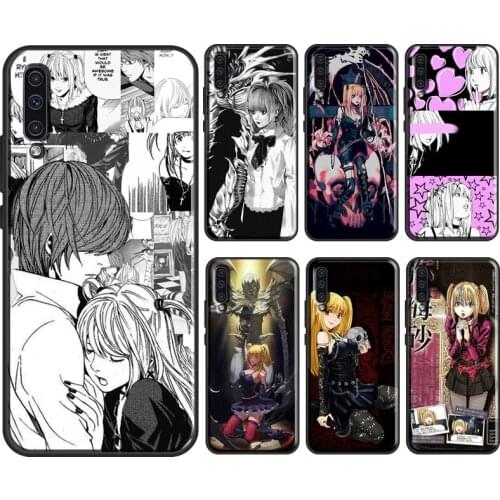 Rem and Misa Death Note Anime Soft Case For Samsung Galaxy A52 A42 A12 A20e A21S A10 A40 A50 A70 A51 A71 A31 A41 Cover