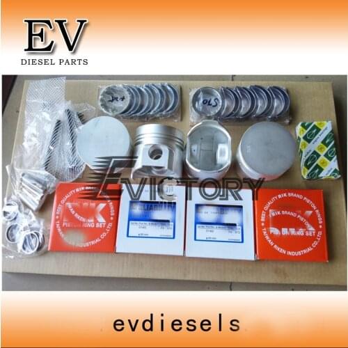 FOR KUBOTA D1402 rebuild kit piston ring liner gasket crankshaft/con rod bearing