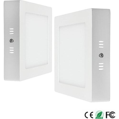 Hot Sale Ultra Bright 9W 15W 25W 30W Surface mounted LED Panel Light Square Shape LED Ceiling light 12V/24V,LED Driver include