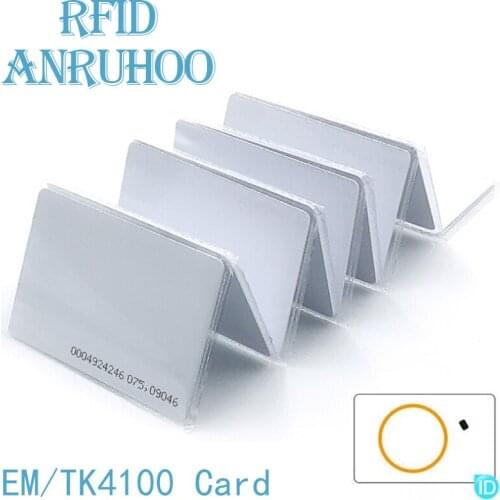 5/10PCS EM/TK4100 Access Control Card Read-Only RFID Key Fob 125Khz Smart Chip Tag Quality Assurance Badge Token