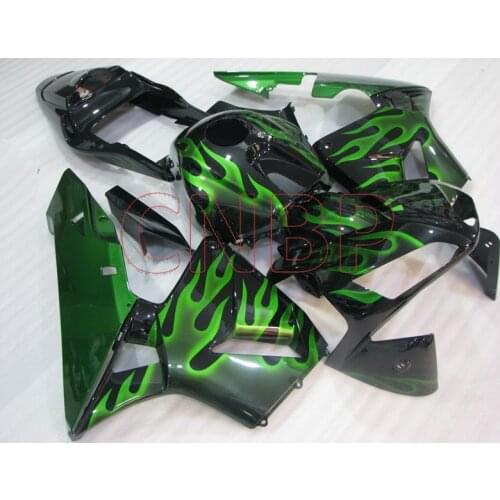 Bodywork for Honda CBR600RR 2003 - 2004 Black Green Frame Full Body Kits CBR 600 RR 03 Plastic Fairings for Honda CBR600RR 2003