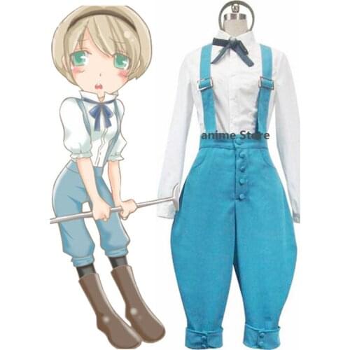 Anime Hetalia Axis Powers Ukraine Cosplay Costume Customize for adults and kids