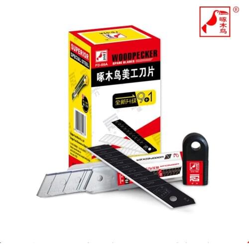 10pcs / pack 18mm mild steel blade stationery paper office paper, copper plate paper cutting art blade