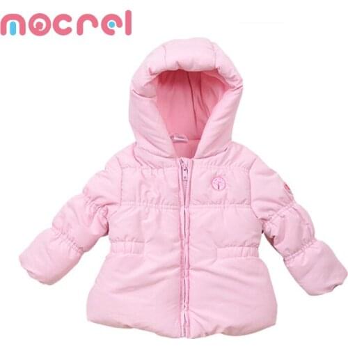 New Winter Cotton-Padded Clothes With Thick Jackets Girls Baby Baby Out Warm Winter Jacket Jacket For Girls Down & Parkas