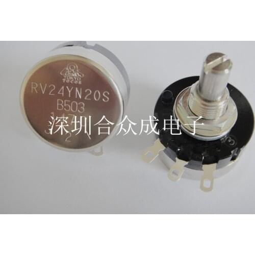 RV24YN20SB503 TOCOS RV24YN20S B503 50K speed switch frequency converter imported welding machine governor potentiometer switch