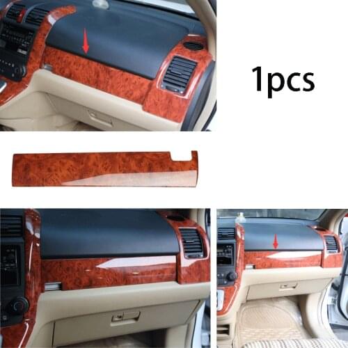 Peach wood grain central console panel trim 1pcs FOR 2007-2011 HONDA CR-V CRV