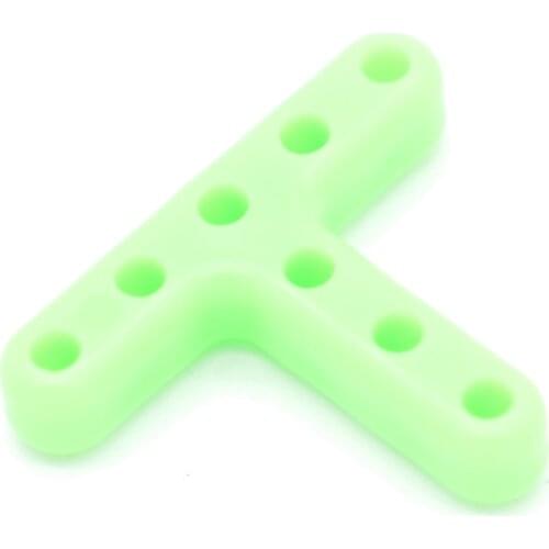 30pcs 25x20x5 T tupe Plastic rod bar/plastic bracket/rc car robot frame/DIY toy technology model parts/tamiya yuanmbm