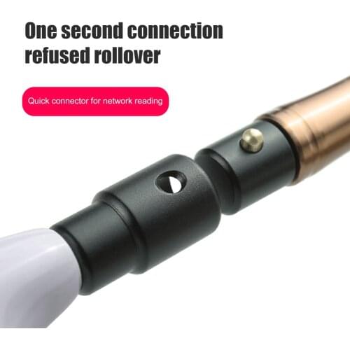 Fish Landing Harpoon Dip Net Connector 8mm Screw Head Quick Release Adapter Prevent Fish Running Anti-rotation Net Rod Parts