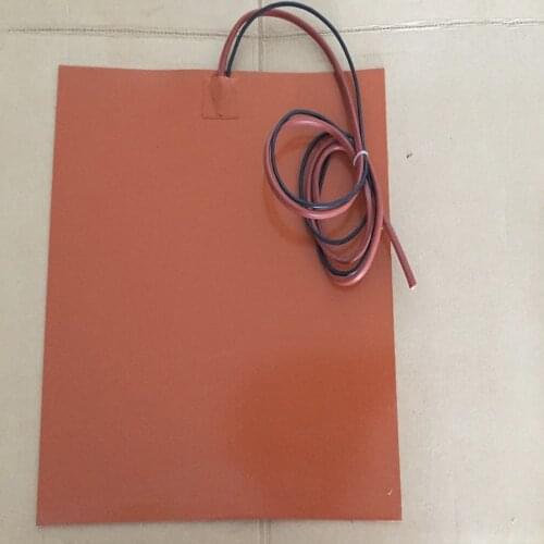 100x100mm 12 v 100 w silicio stampante 3d letto riscaldamento con 3 m adesivo e 100 k termistore oil silicone heater heated