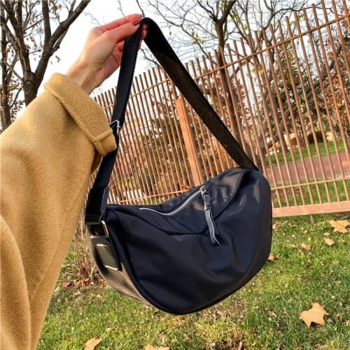 Messenger bag female 2021 new ins student jiaozi bag Oxford Korean Harajuku ulzzang Japanese shoulder bag