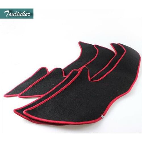 Tonlinker 4 PCS DIY Car styling Doors anti-stain protection pad kick pad Case cover 4pcs/pair for Hyundai MISTRA accessories