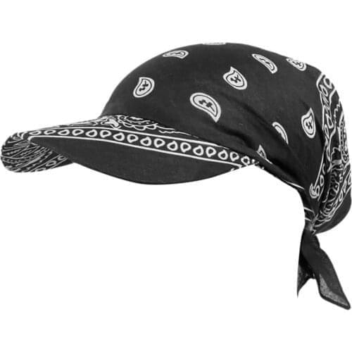 Women India Hats Fasion Outdoor Cap Muslim Retro Floral Cotton Towel Cap Brim Turban Baseball Hat Wrap Musulman Ensembles