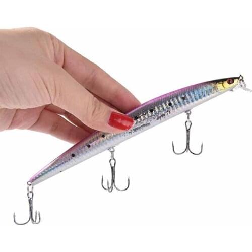 1pc 18cm/26g minnow fishing lures plastic baits hard lures bass crank baits 10