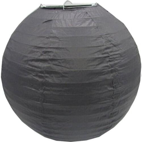 10pcs black Chinese Paper Lantern Halloween party decorative Lamp Cover