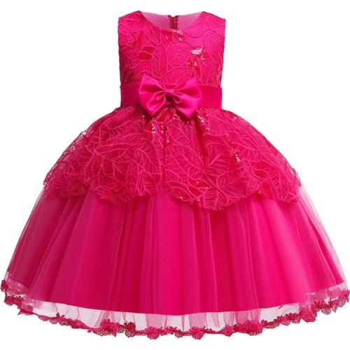 2020 children princess girls silk gauze dress