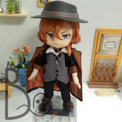 Cosmile Bungo Stray Dogs Nakahara Chuya 1/12 BJD OB11 handmade informal dress doll clothes costume cosplay cos Gift Limit